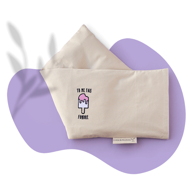 coussin chauffant nuque glace