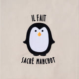 Bouillotte Sèche Pingouin -Graines de Lin