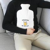 bouillotte à eau drôle