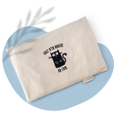 bouillotte chat noir