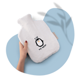 bouillotte eau pingouin