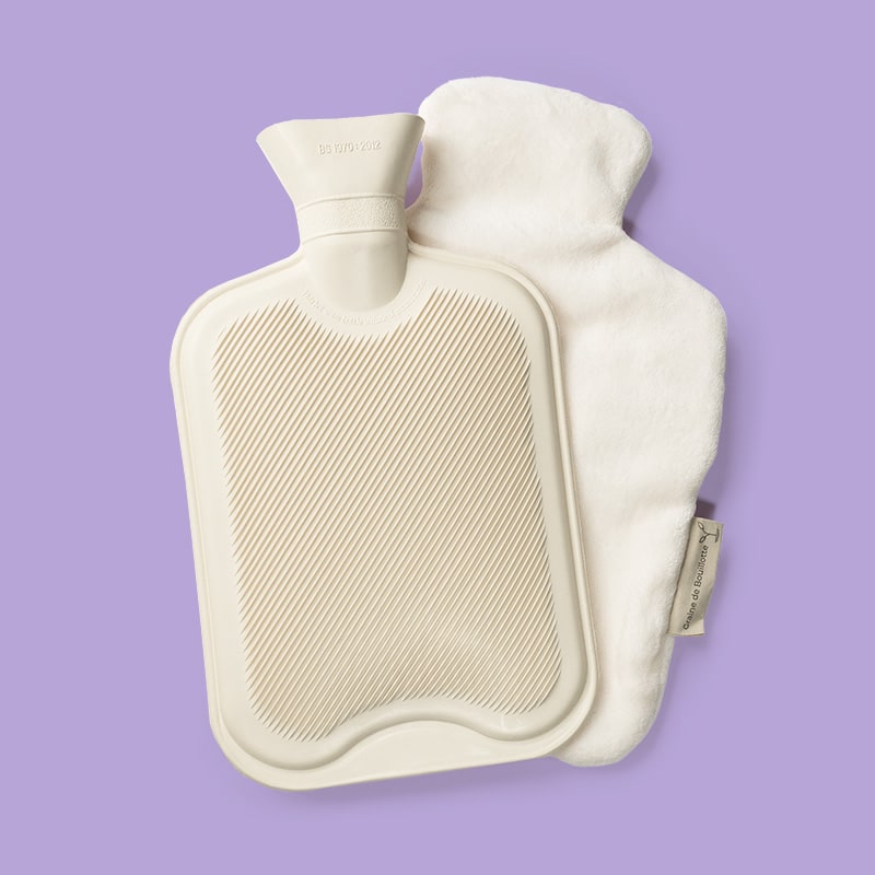 Bouillotte en PVC,adorable bouillotte d'eau chaude transparente, pour le  ventre et les mains - Bouillotte - Achat & prix