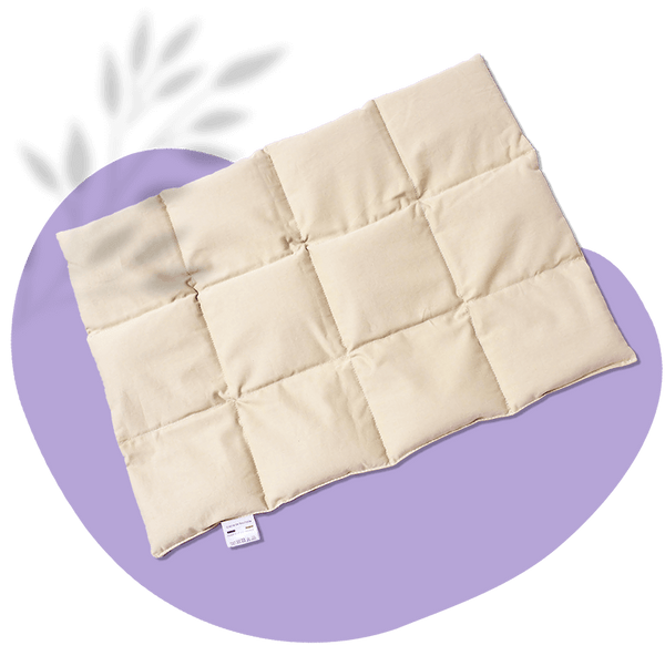 Bouillotte sèche lin/lavande – Badineries